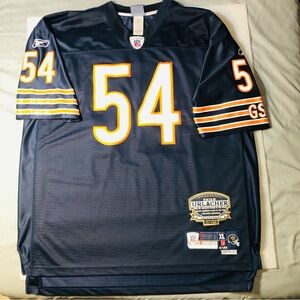 BRIAN URLACHER CHICAGO BEARS REEBOK LIMITED Edition JERSEY MEN SEWN Sz XL+2 NFL